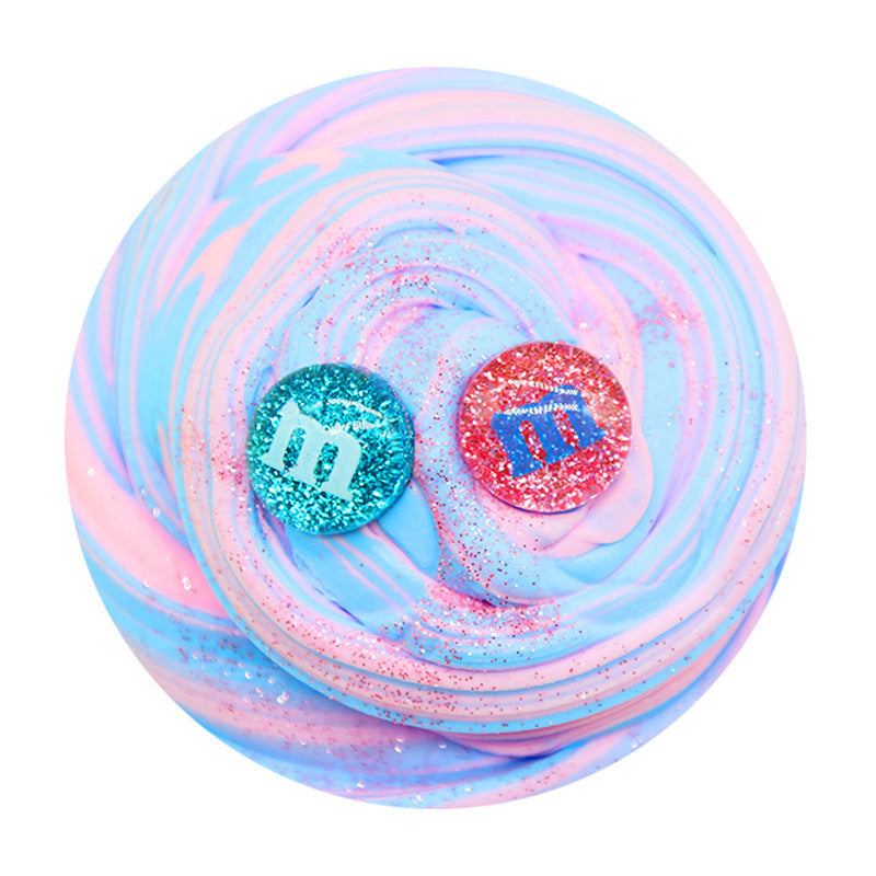 DIY Cake Color Matching Cotton Mud Toy