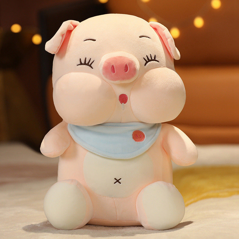 Baby Bottle Pig Ragdoll Plush Toy Doll