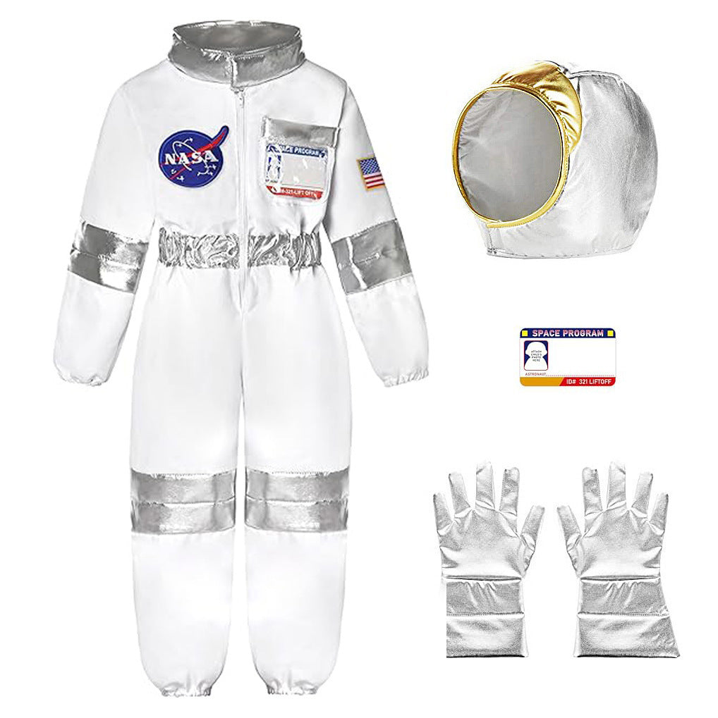 Children's Creative Astronaut Gloves Festival Party Performance Cosplay Clothes