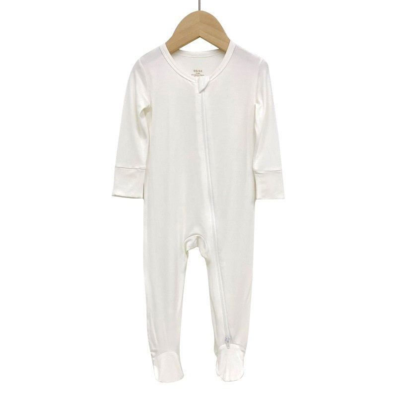 Body pour nouveau-né en fibres de bambou