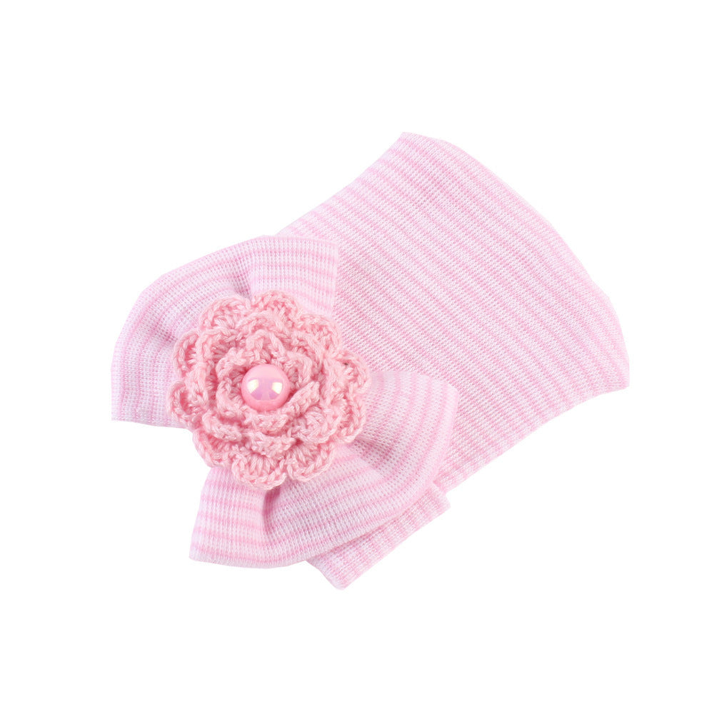 Baby hat knit hat