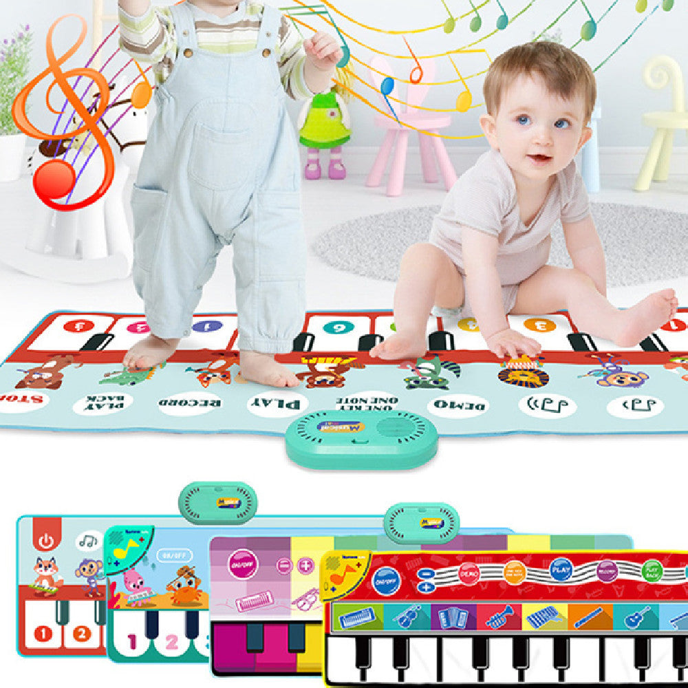 Children's Music Anti Slip Folding Crawling Mat