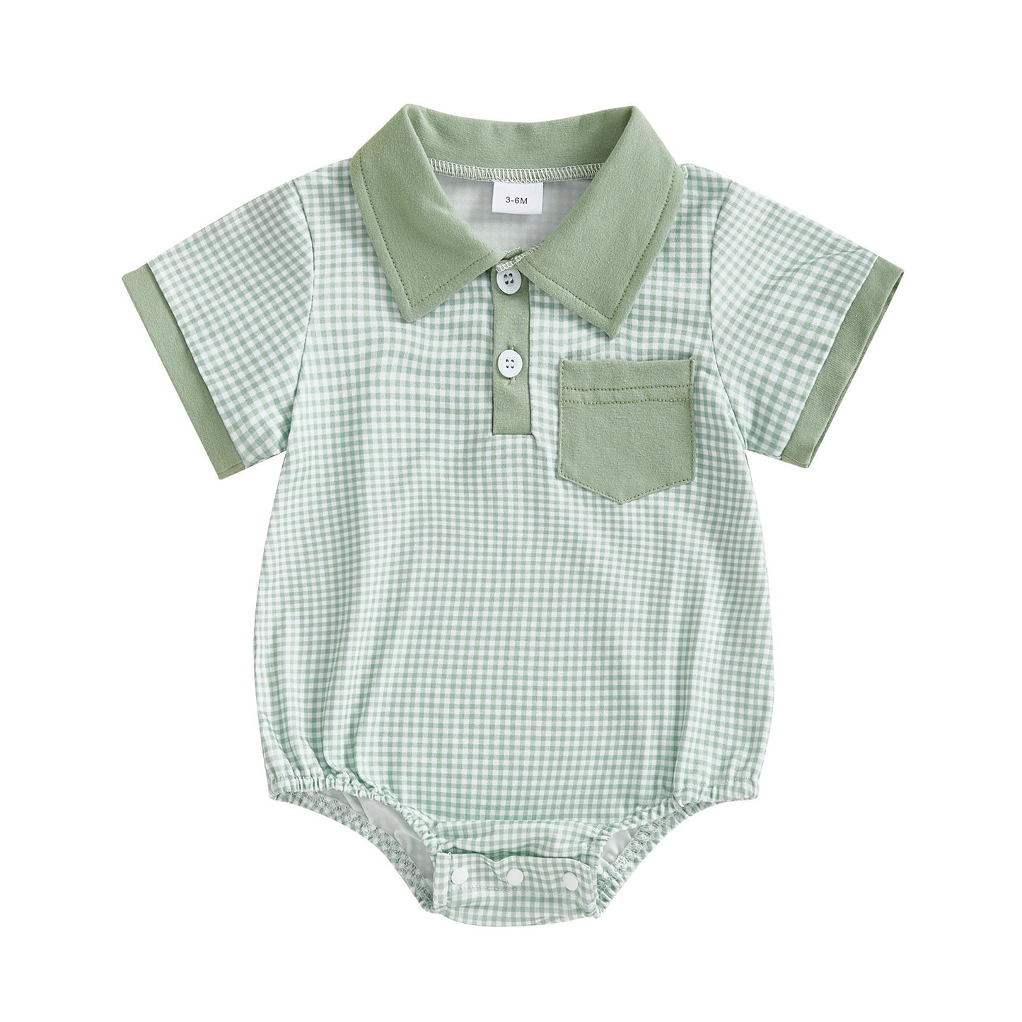 Plaid Short Sleeved Kazakhstan Children