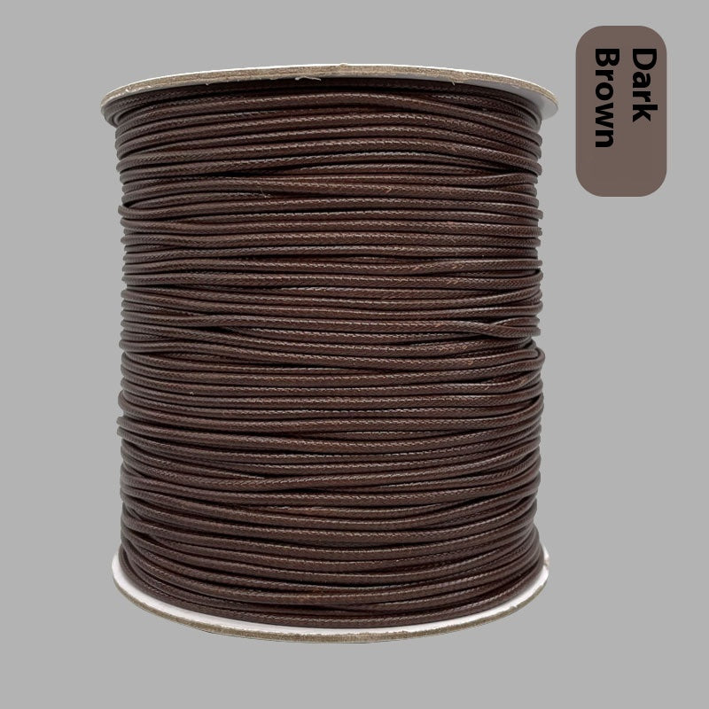 Waxed Thread Environmental Protection Wax Rope Multi-color Hand-woven Wax Rope Necklace Rope Bracelet