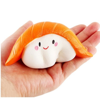 Visqueux Chat Hamburger Alimentaire Squishys Anti Stress Jouets Boue Presser Lente Hausse Jouet Amusant Soulager Le Stress Cadeau Soins