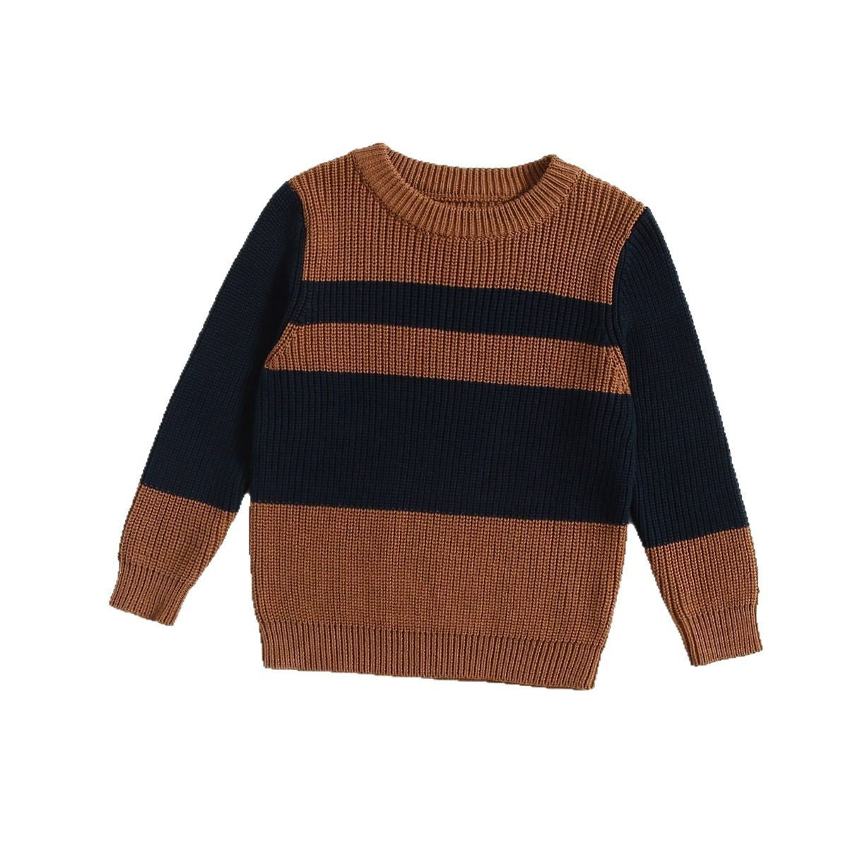 Boys' Chunky Knit Sweater - Soft & Warm Cable Knit Pullover For Toddler & Kids - Comfortable Winter Wear For Boys