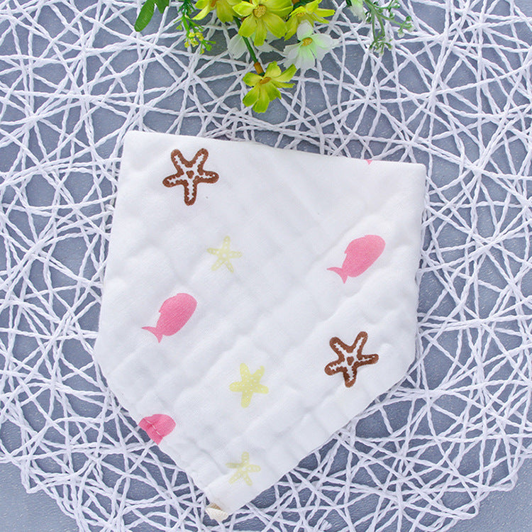 Baby triangle towel cartoon