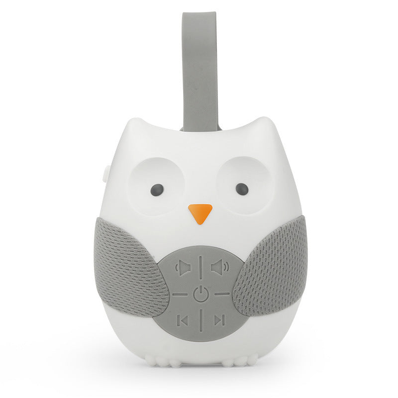 Baby Carriage Pendant Owl Soothing Music Box