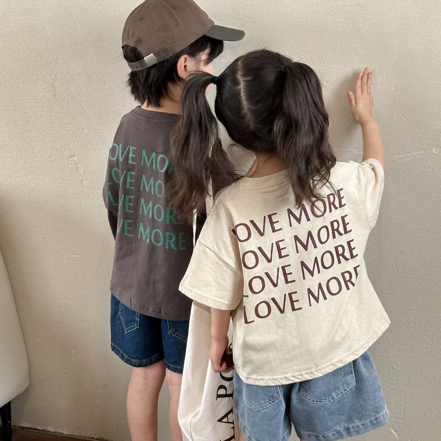 Children's Short-sleeved T-shirt Girls' Cotton Summer