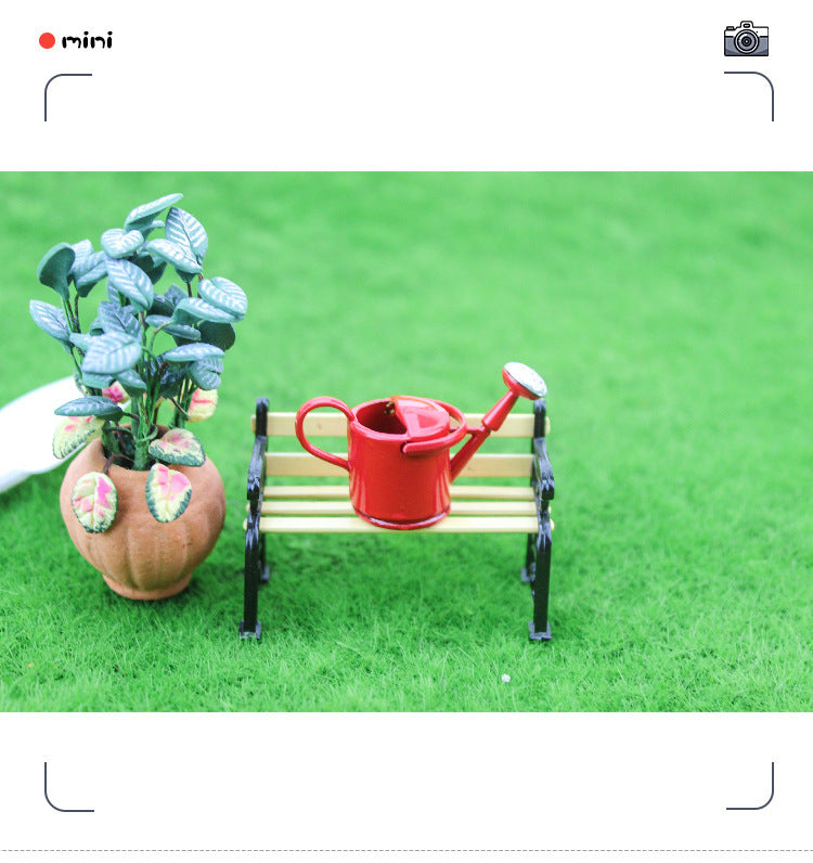 Mini Food Toy Model Mini Lacy Watering Can