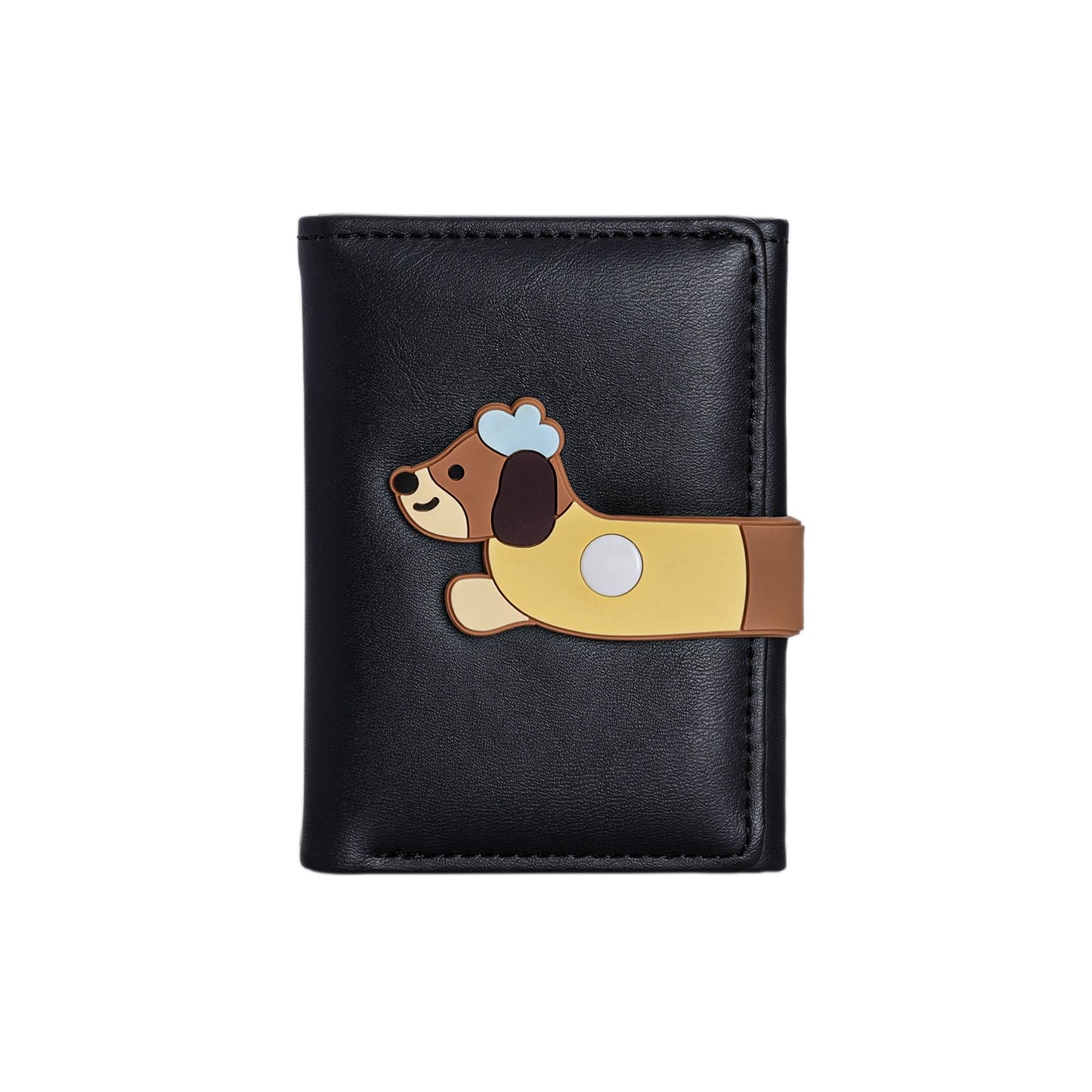 Girl Heart Cartoon Cute Illustration Student Mini Short Wallet