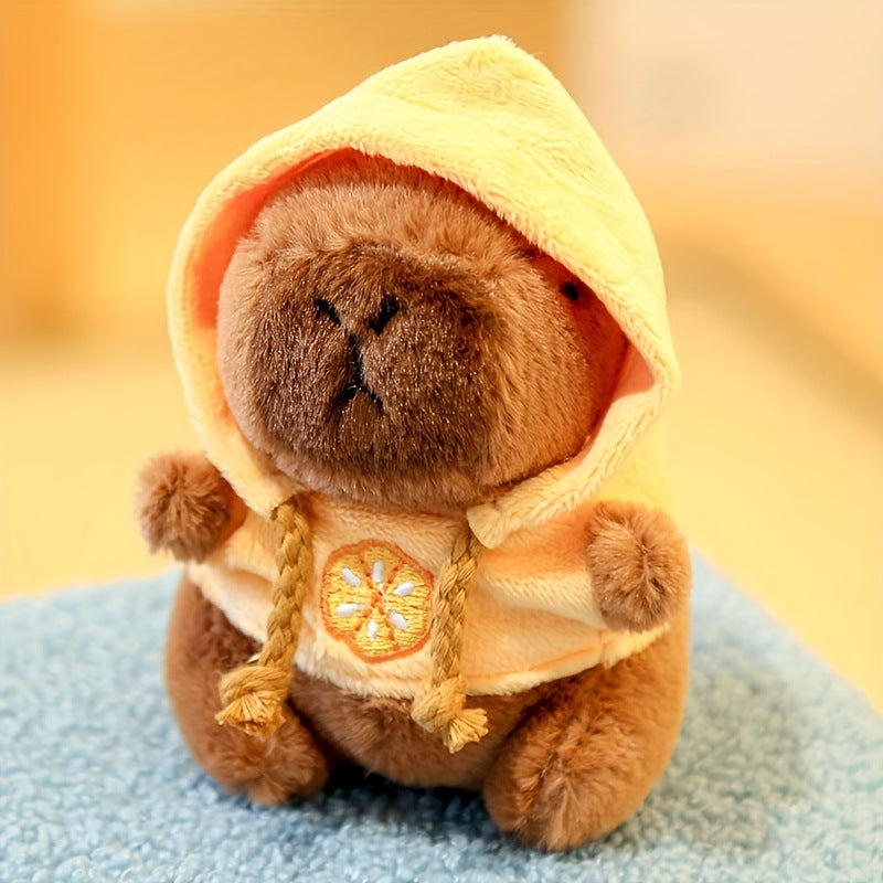 Cute Puffer Plush Toy Hoodie Doll Decoration
