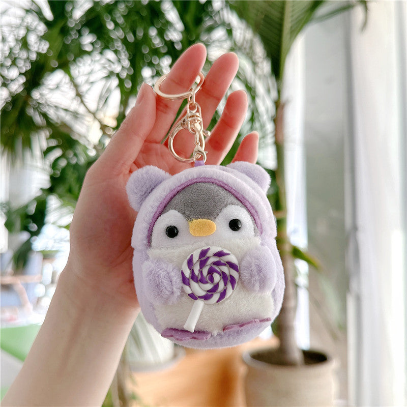 Poupée Pingouin Travesti Crème Glacée Petit Pendentif Poupée Façonneur