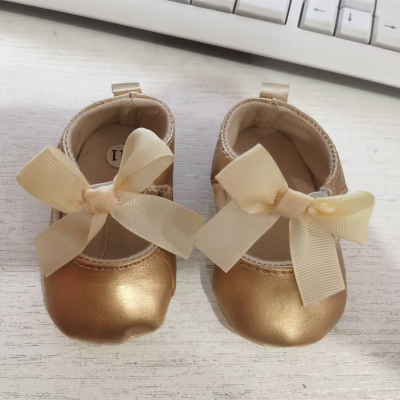 Cute Bow Princess Shoes Male Baby Toddler Shoes