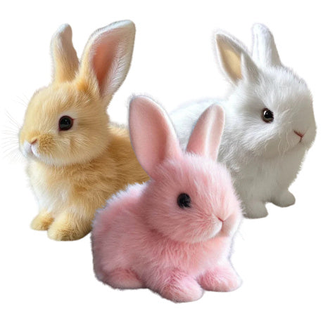 Electric Realistic Rabbit Plush Toy