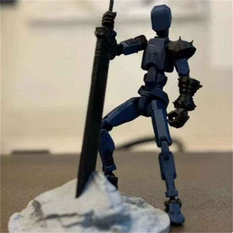 Lucky Puppet Joint Movable 3D Printing Doll Angel Toy