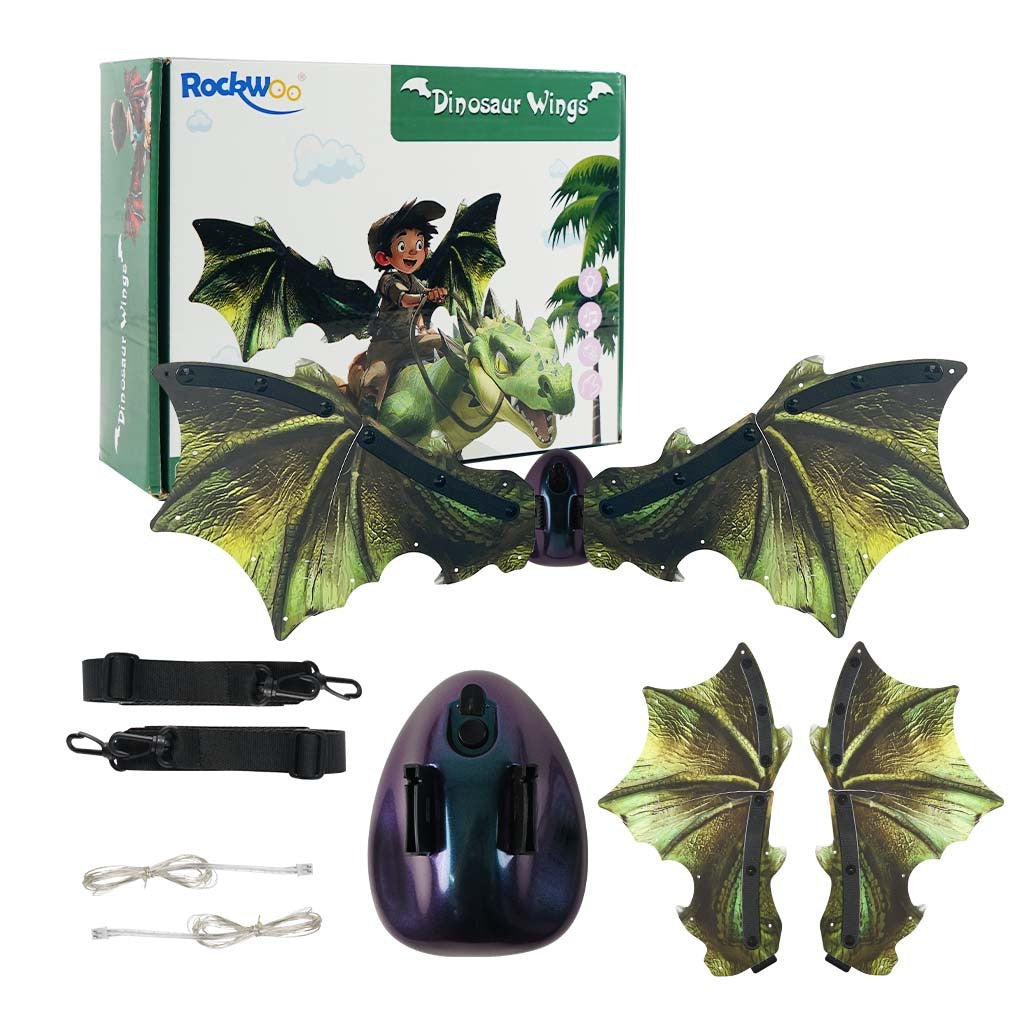 Alas de dinosaurio Alas de mariposa eléctricas Niños Luminosas