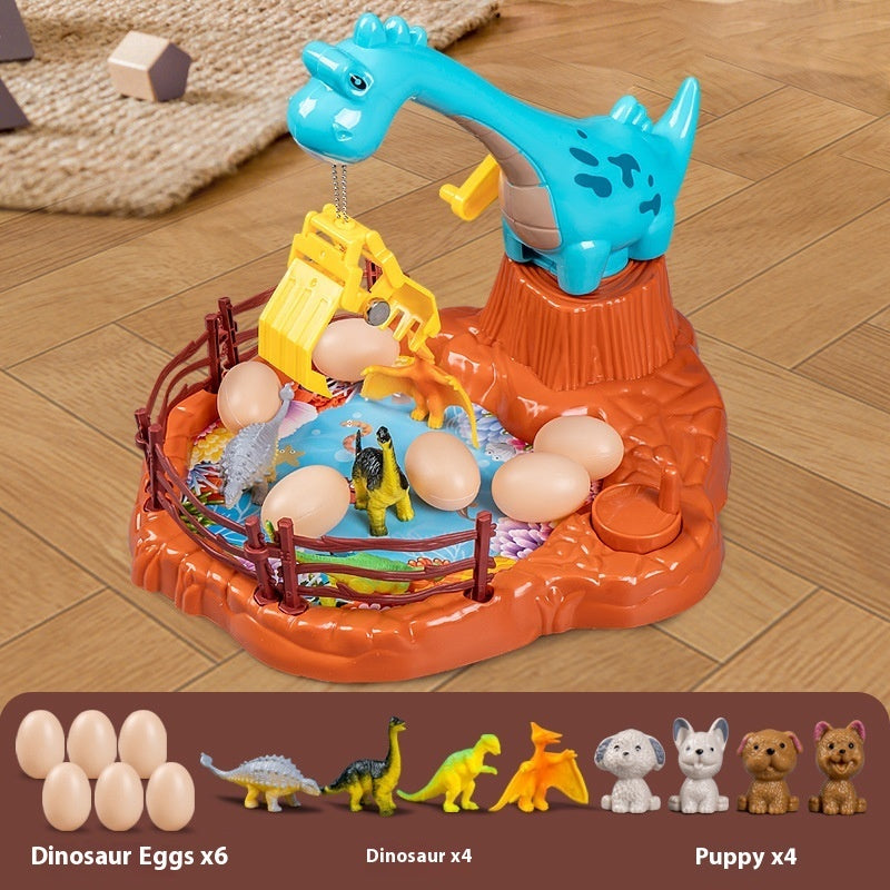 Dinosaur Capture Game Small Household Prize Claw Toys