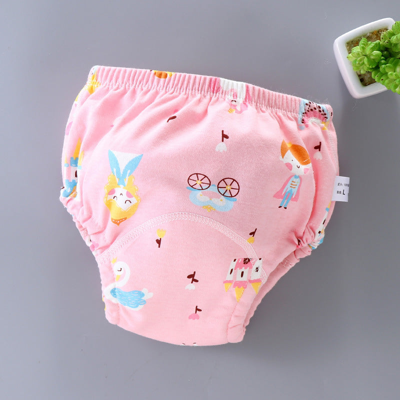 Baby Training Pants Washable 6-layer Gauze Diaper Cover Learning