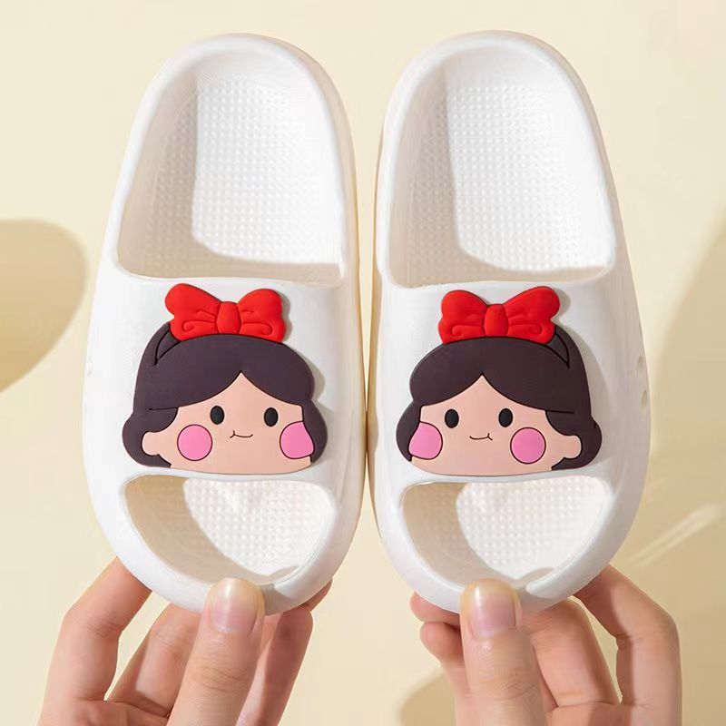 New Children's Sandals Summer Boys And Girls Home Fashion Cartoon Soft Bottom Kindergarten Baby Child Slippers