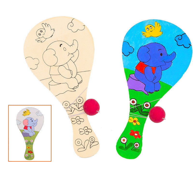 Children's Handmade Painting Creative Graffiti Ball Toy