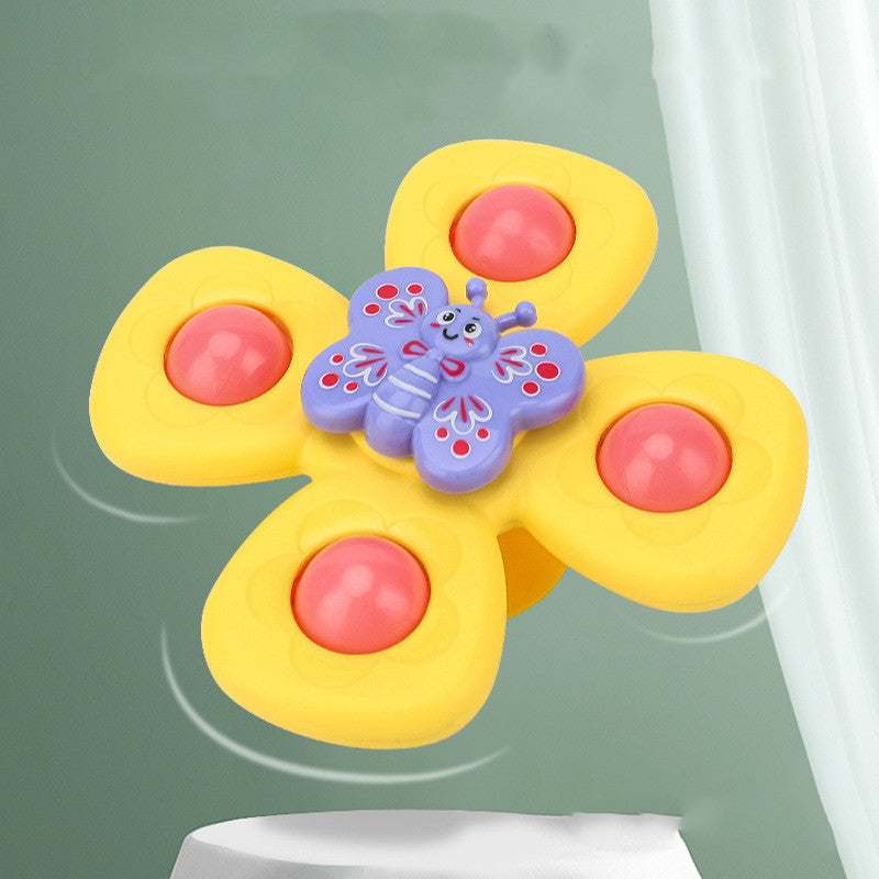 Baby Playing In Water And Bathing Fingertip Spinning Top Toy