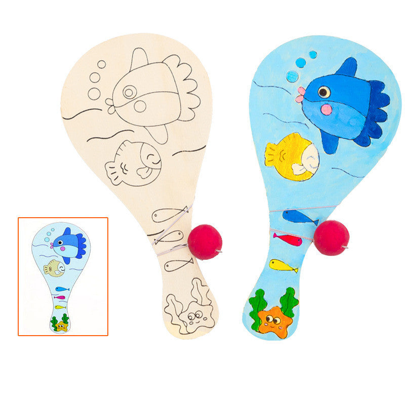 Children's Handmade Painting Creative Graffiti Ball Toy