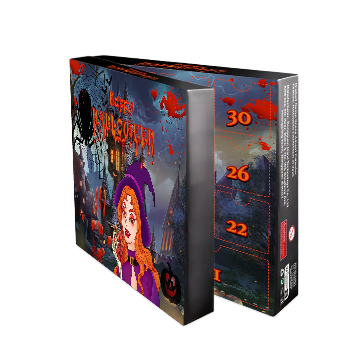 Halloween Calendar Blind Box Countdown 31 Days Children