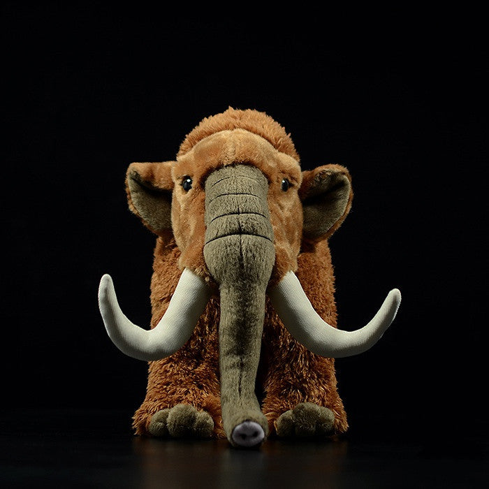 Simulation Mammoth Doll Mammoth Plush Toy Mammoth Simulation Animal Plush Toy 33CM
