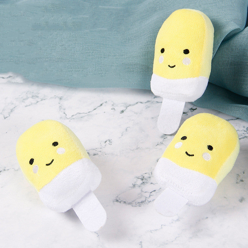 Pet Dog Anti-stuffy Bite-resistant Molar Sound Plush Toy