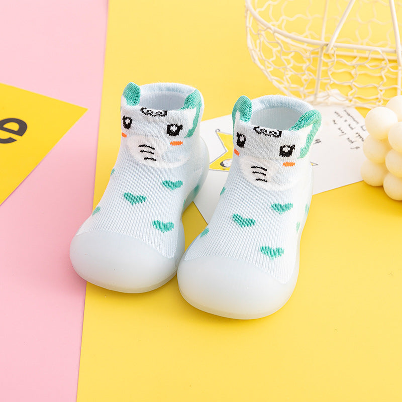 New Children's Socks Baby Toddler Soft-soled Floor Shoes