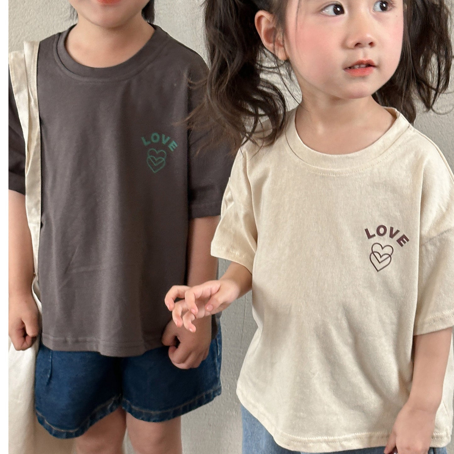 Children's Short-sleeved T-shirt Girls' Cotton Summer