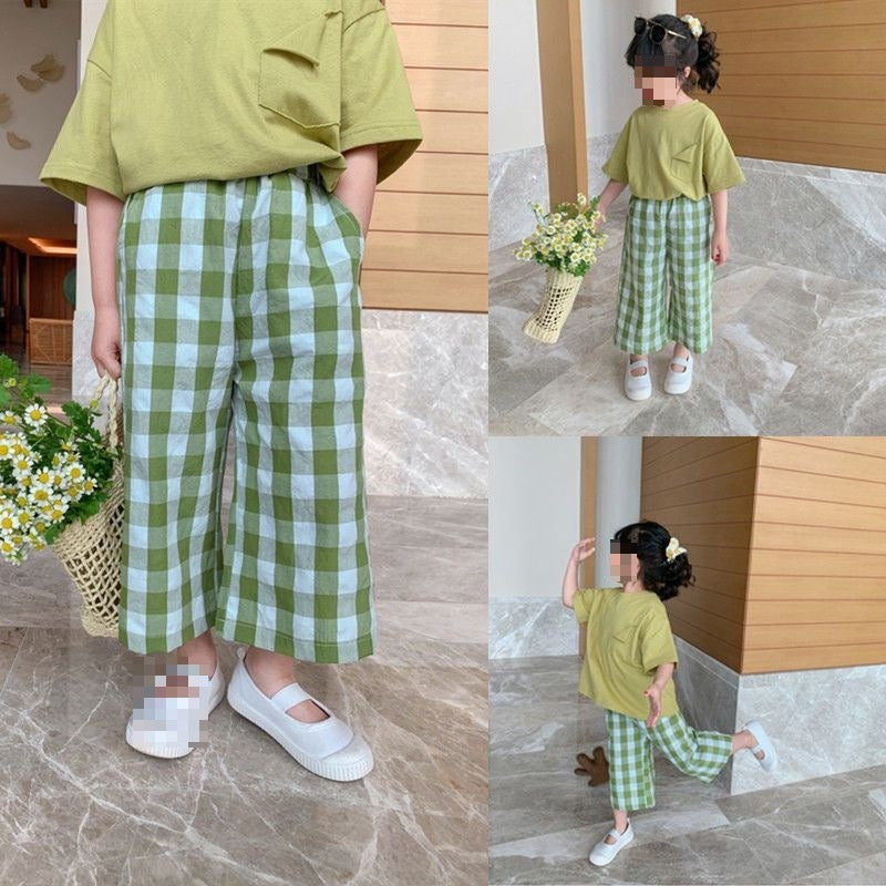 Mosquito Repelling Pants Children Fashionable Casual Pants Baby Girl Fashionable Trousers