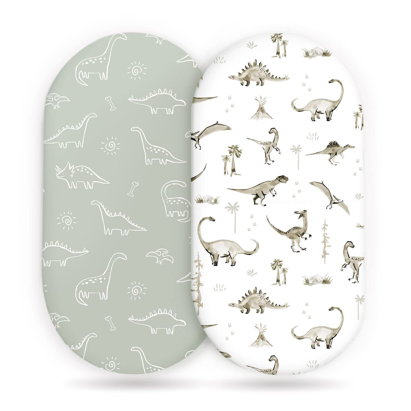 Baby Cradle Fitted Sheet Elastic Printing Baby Caring Table Changing Cover