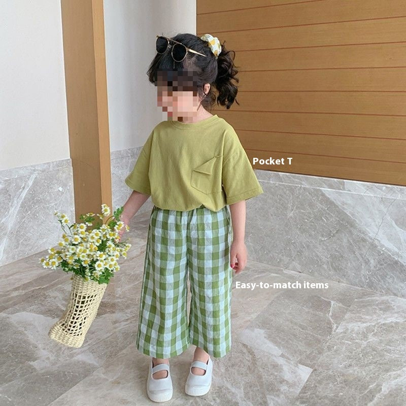 Mosquito Repelling Pants Children Fashionable Casual Pants Baby Girl Fashionable Trousers