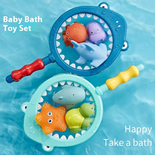 A smiling parent gently bathing their baby with soft, safe products in a bright, cozy bathroom, conveying trust, care, and comfort for delicate skin.