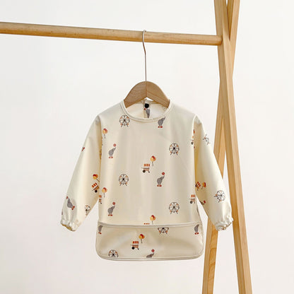 New Children's Waterproof Inside-out Wear Anti-dirty Overclothes