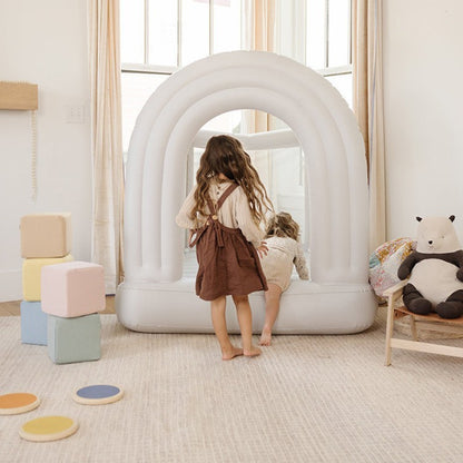 Château gonflable pour enfants en stock d'usine, lit gonflable, château de fête pour enfants, petit lit gonflable familial intérieur et extérieur