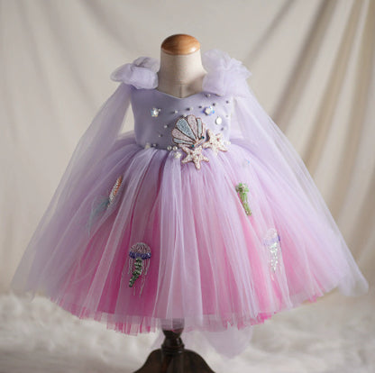 Ropa para niños Super Fairy Fairy Vestido para niñas pequeñas