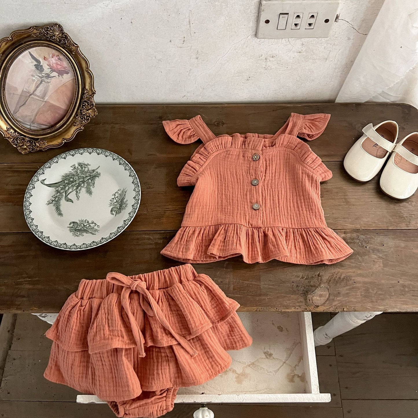 Girls' Western Style Fashion Children's Clothing