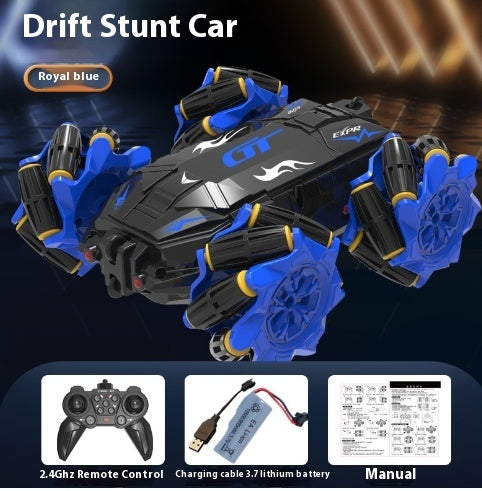 Double-sided Stunt Drift Remote Control Car Lighting Effect Four-wheel Drive Power
