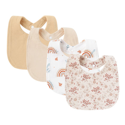 Baby And Infant Bibs Made Of Pure Cotton