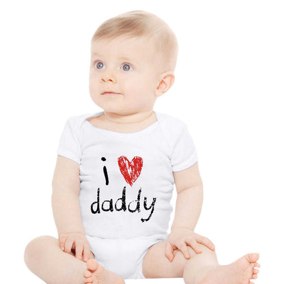 English Letter Printed Cotton Baby Romper