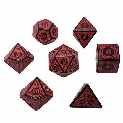 Pattern Multi-faceted Digital Dice Running Group Board Game Accessories Props