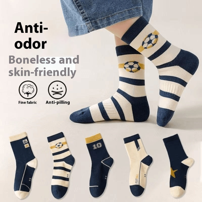 Children's Socks Tube Socks Springsummer Thin Breathable