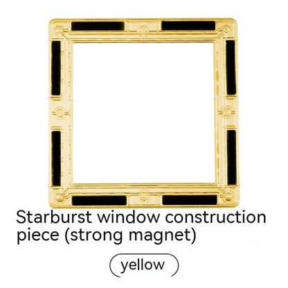 Color Window Asterism Magnetic Building Blocks Assembly