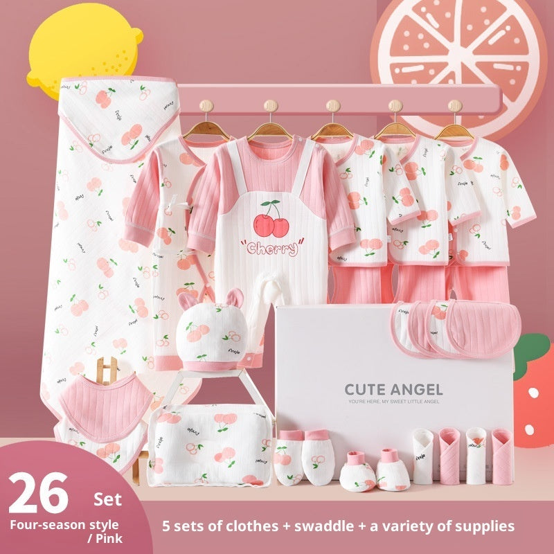 Ensemble cadeau de vêtements pour bébés en pur coton - Nouveauté