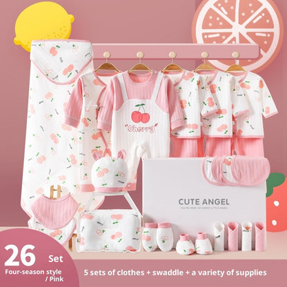 Ensemble cadeau de vêtements pour bébés en pur coton - Nouveauté