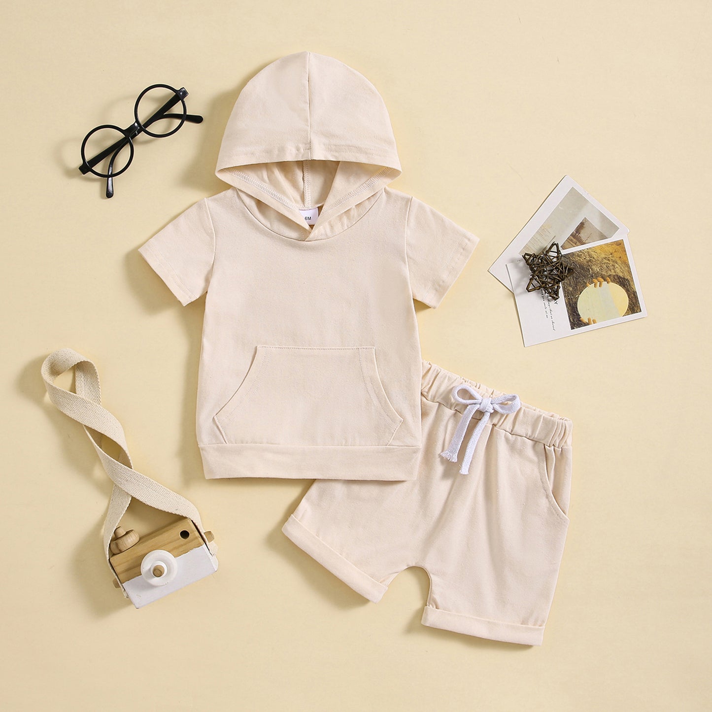 Children's Short-sleeved Shorts Two-piece Sports