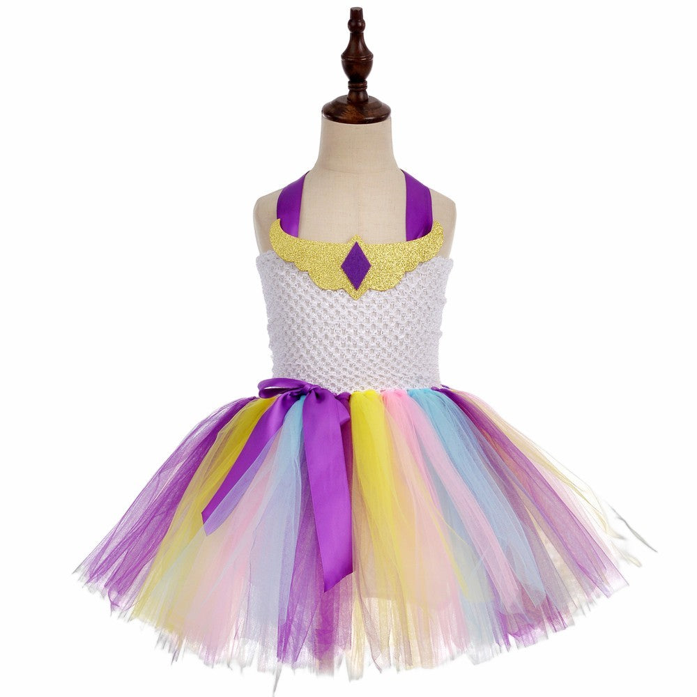 Angel Wings Dress Princess Performance Costume